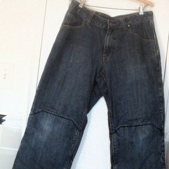 SHIFT TAKE CONTROL Kevlar Reinforced Motorcycle Jeans Blue - Picture 1 of 15